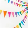 Party Decoration Ins Star Pendant Pull Flower Card Paper Bed Tent Strip Wedding Wall 4 MetersParty