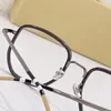 Nowa kwadratowa rama klasyczna retro męskie damskie płaskie okulary BE1359 Business Plain Nosząc damskie okulary najwyższej jakości z oryginalnym pudełkiem
