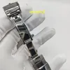 Assista masculino clássico Luxury 40mm Mechanical Automatic Stainless Color Diamond Nail Face Face