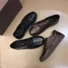 Klassieke heren lederen honing casual schoen luxe designer dames sneakers platforms topkwaliteit print patroon paar schoenen