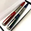 Begränsad upplaga arvserie Egypten stil Rollerball Pen BallPen Pen Retro Carving Design Office School Skriva Tillbehör med serienummer