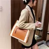 Portable Briefcase Simple Fashion Shoulder Bag Crossbody PU Professional Commuter Soft Leather Large Bags