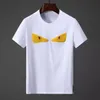 Mens T Shirt Top Embrodiery Eye Casual Man Womens Tees Letters Print Short Sleeves Eyes Men T-shirt Breathable White Black Cotton286S