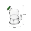 кальян Osgree Globe 10 мм женская труба для воды для бонсировки Bong Busbler Glass Dab Rig Smoking Accessessy Tool Mini Actedment для Dynavap Davinci IQ IQ2 и все 10 -миллиметровые мужские устройства