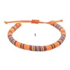 Bracelets de charme Boho Style ethnique Bracelet tissé à la main pour les femmes coloré surfeur amitié cadeau accessoirescharme