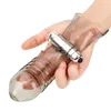 Fingerhylsa vibrator g spot massage klitor stimulera kvinnliga onanator sexiga leksaker för kvinnor lesbiska orgasm vuxna produkter