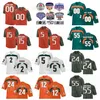 NCAA College Miami Hurricanes 5 Andre Johnson Jerseys Football 15 Jarren Williams 2 KJ Osborn 55 Shaquille Quarterman NKosi Perry 24 Travis Homer 12 Jim Kelly Stitch