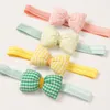 Bébé Bowknot Bandeau Infantile Doux Élastique Bande De Cheveux Enfants Chapeaux Mignon Enfants Cheveux Accessoires