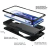 Pour Xiaomi 11T Metal Heavy Duty Protection Cover Antichoc Dropproof Dustproof Mi 11T Pro Phone Case with Tremped Glass