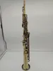Brand MFC Soprano Saxophone Reference 54 Antique Simulazione di rame Bflat Soprano Sax R54 Case di bronzo bocchino Reeds Neck1094566