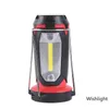 COB Camping Lamp Outdoor Waterdicht Werken Licht USB Oplaadbare Wandelen Vervormingbare Emergency Work Lighting Lantern