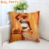 Almofadas Abstrata África Pintura A óleo Imprimir Almofada Decorativa Throw Pillowcase Africano Vida Estilo Linho Almofada 220406