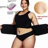 Thermische Neopren Sauna Weste Body Shaper Abnehmen Taille Trainer Körper Shaper Große Dame Zipper Sport Top Shapewear Schlanke Gürtel Korsett L220802