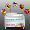 220V elektrische ozon groente wasmachine voor hotel kantine fruit roestvrijstalen groenten wervelstroom reinigingsmachine