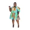 Плант платья XL-5XL Plus Size Summer Trend Deared