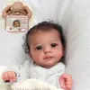 Kit rinato Felicia da 19 pollici Reborn Baby Vinyl Doll Kit non dipinto Parti di bambola non finita fai da te con coa Blank Reborn Doll Kit 220630