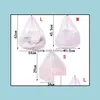 3 pièces/ensemble sacs à linge en maille paniers pour soutien-gorge sous-vêtements vêtements Lingerie maison outil de nettoyage lavage Hine accessoires livraison directe 2021 Clothi