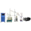 ZZKD Lab Supplies Certification ISO / CE 10L 220V Ensemble standard de distillation à court trajet / Refroidisseur de pompe à vide pour équipement de purification