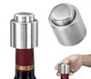 Tapón de botella de vino tinto sellado al vacío de acero inoxidable, herramienta para vino, abridor de botellas, novedad de 2021