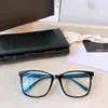 2024 Designer de luxe au large des créateurs de luxe Nouveaux lunettes de soleil masculines et féminines de la mode Hot Square Flat Lens Quan même Blue Light Proof peut être égalé avec des degrés