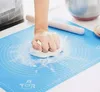 Silicone Baking Mat Non Stick Pastry Kneading Rolling Dough Pad Sheet Kitchen Tools 220813