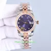 6 styles dames montres LZ usine 31mm Datejust 278271 278273 montre pour femme bracelet jubilé verre saphir ETA 2836 mouvement mécanique montres automatiques