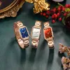 2022 Nowy niestandardowy dostawca Dign Marka Kwarc Watch Lady Starels Bands Luksusowy kwarcowy zegarek na nadgarstek