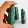 Decorative Objects & Figurines Crystal Green Mica Tower Wand Stone Home DecorDecorative