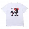 Męska designerska koszulka Life Men Women T-Shirt Wysokiej jakości czarne białe koszulki z krótkim rękawem Rozmiar S-XL