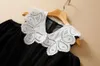521 XXL 2022 Runway-Kleid, Rundhalsausschnitt, kurze Ärmel, Empire-Weiß, Marke, gleiches Stilkleid, Flora-Druck, hochwertige Damenbekleidung AS
