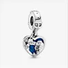 S925 Sterling Silver DIY Bracelets Colliers Pendentif Charms Fashion Heart Star Love Designer Bijoux Accessoires