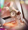 Relogio Feminino Popular Crime Women Watches 37mm Middle Rose Gold Silver Quartz Watch Watch Fine Stainsal Steeld Wristwatch Gift Table Montre de Luxe