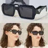 Lunettes de soleil de créateurs noirs pour hommes noirs PR81WS One Eye Heart Triangle Logo Design Elemy Lady Sunglasses Top Quality with Original Box