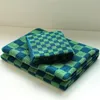 Towel Retro Checkerboard Plaid Bath Set Cotton Skin-Friendly Face Towels Soft For Home & El SuppliesTowelTowel