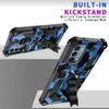 Camouflage Magnetic Invisible Kickstand Armor Shockproof Cases For OnePlus Nord N200 N10 5G N100 1+9 Pro Protective Back Cover