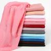 30 kleuren van hoge kwaliteit zachte vrouwtjes lange sjaal hijabs elegante moslim dames sjaals tulband vaste kleur headscrf sjaals hoofddeksel