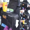 Organisateur de voiture poubelle multifonctionnelle sac étanche intérieur étanche avec poche de rangement pliant suspendu BinCar