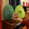 Divertenti coccole di avocado farcito cuscino di frutta giocattoli per bambini compleanno regalo di Natale per ragazzi ragazze bambini decorazioni per la casa J220704