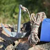 Fällbara båtar Anchor Grappling Hook Survival Tool med repfisketillförsel och rep Grapin 220812