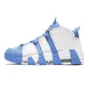 homens mulheres Uptempo Basketball Shoes University Blue Bred Island Green Light Aqua Sunset treinador masculino