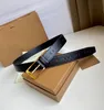 أحزمة مصممة فاخرة لـ MAN Woman Fashion Classic Geneine Leather Belt Multi-Color Width 4.0cm 14 Options with Box High