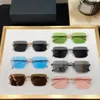 선글라스 남성 남성 남성 디자이너 여성용 선글라스 Mayba Sun Glasses 클래식 블루 프레임리스 라운드 미세 금속 패션 안경 UV400 보호 렌즈 665O