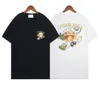 夏の新しいメンズTシャツコットンショートスリーブカサブラン印刷レター印刷デザイナーユーストレンド大規模S-XXXL