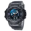 Smael 2022 gränsöverskridande Ny vattentät sport Watch Men's Multi-Functional Luminous Cool Electronic Watch Gift A4