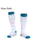 Sports Socks Pairs Women Fitness Love Series Pressure Thin Leg Compression Special Outdoor Cycling Hiking Climbing BoxingSports