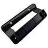 black plastic steel sliding door handle aluminum alloy window knob household furniture hardware part