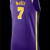Новые товары дешевые Javale McGee #7 Patch Top Jersey Protecty Protected Basketball Frush