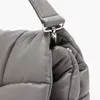 تصميم بسيط مبطن الجلود حبال حقائب الكتف حقيبة كبيرة نساء مخلب حقائب ومحفظة 220401