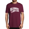 Camisetas para hombres de Bowbr Ys Club multimillonario 100% Onck Algodón de algodón Camiseta de verano