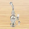 Glass Bong Inline Perc Oil Rig Bubbler Oilrig Water Pipes Bongs